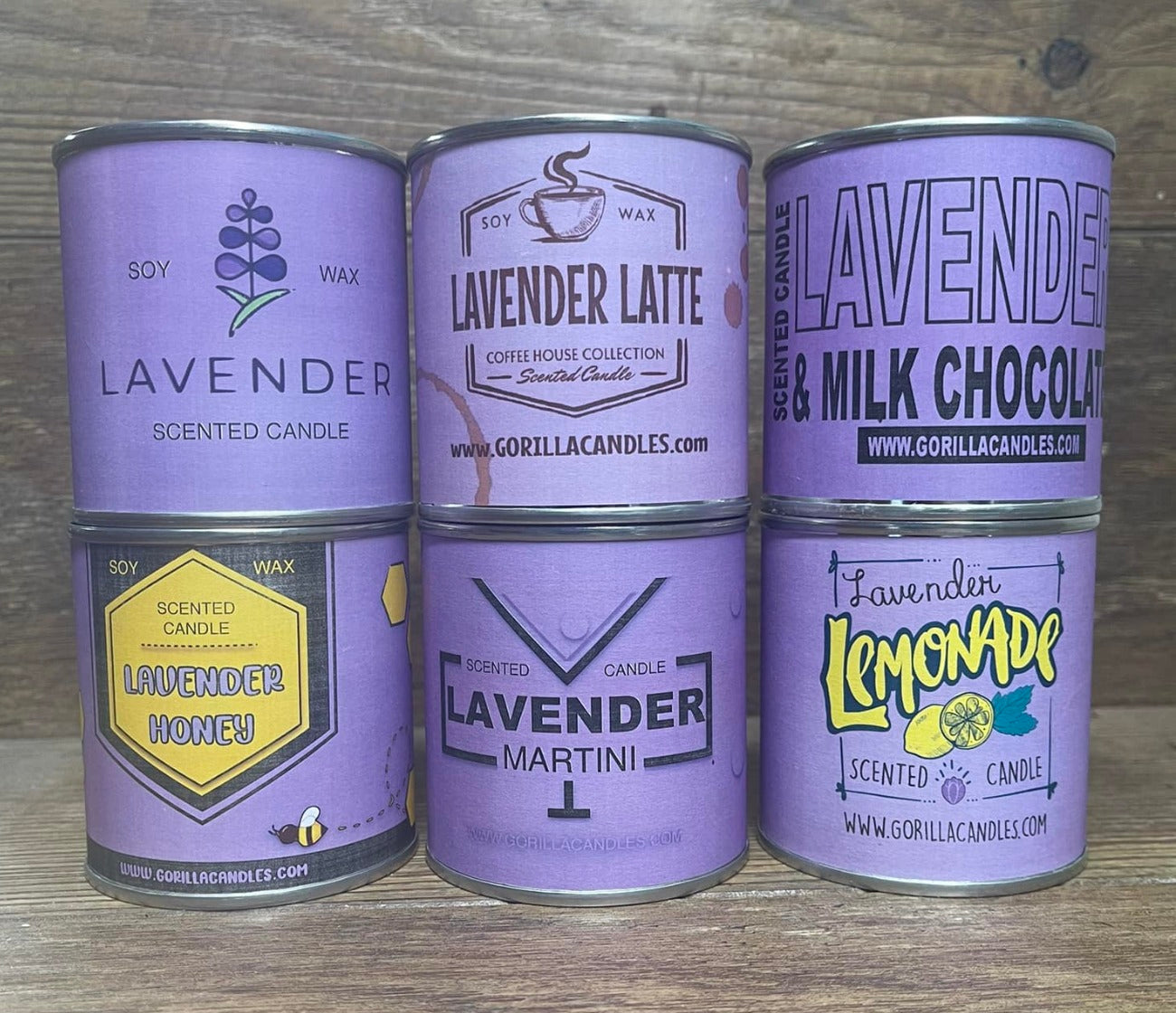 Lavender Milk Chocolate Scented Candle