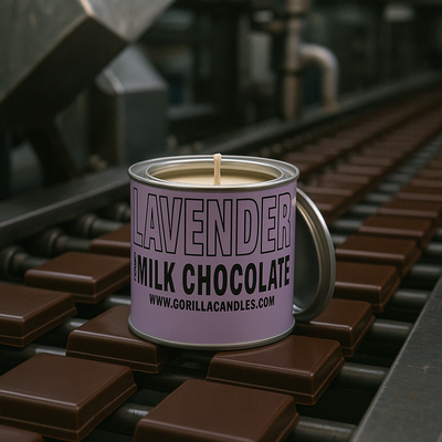 Lavender Milk Chocolate Scented Candle