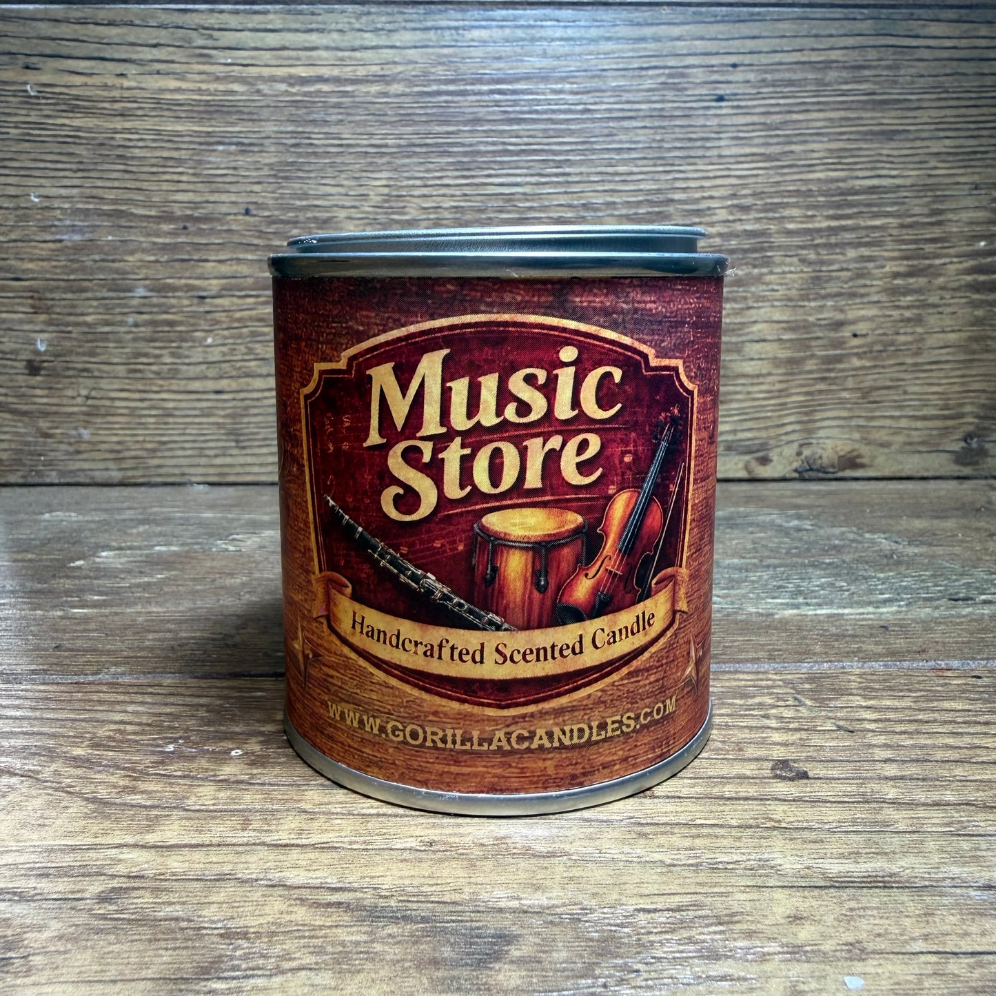 Music Store Scented Candle