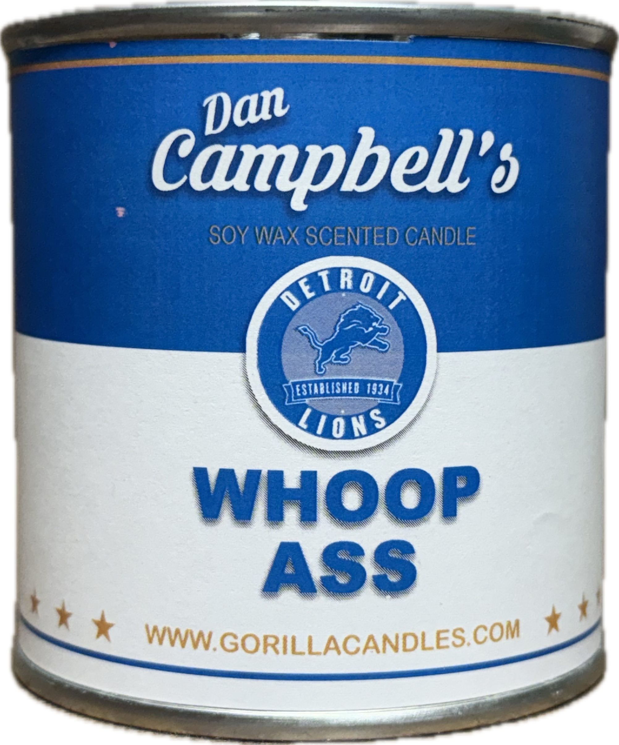 Lions Whoop Ass Soup - Scented Candle – Gorilla Candles™