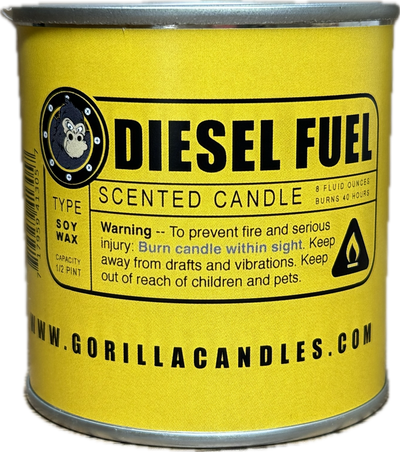 Diesel Fuel Scented Candle