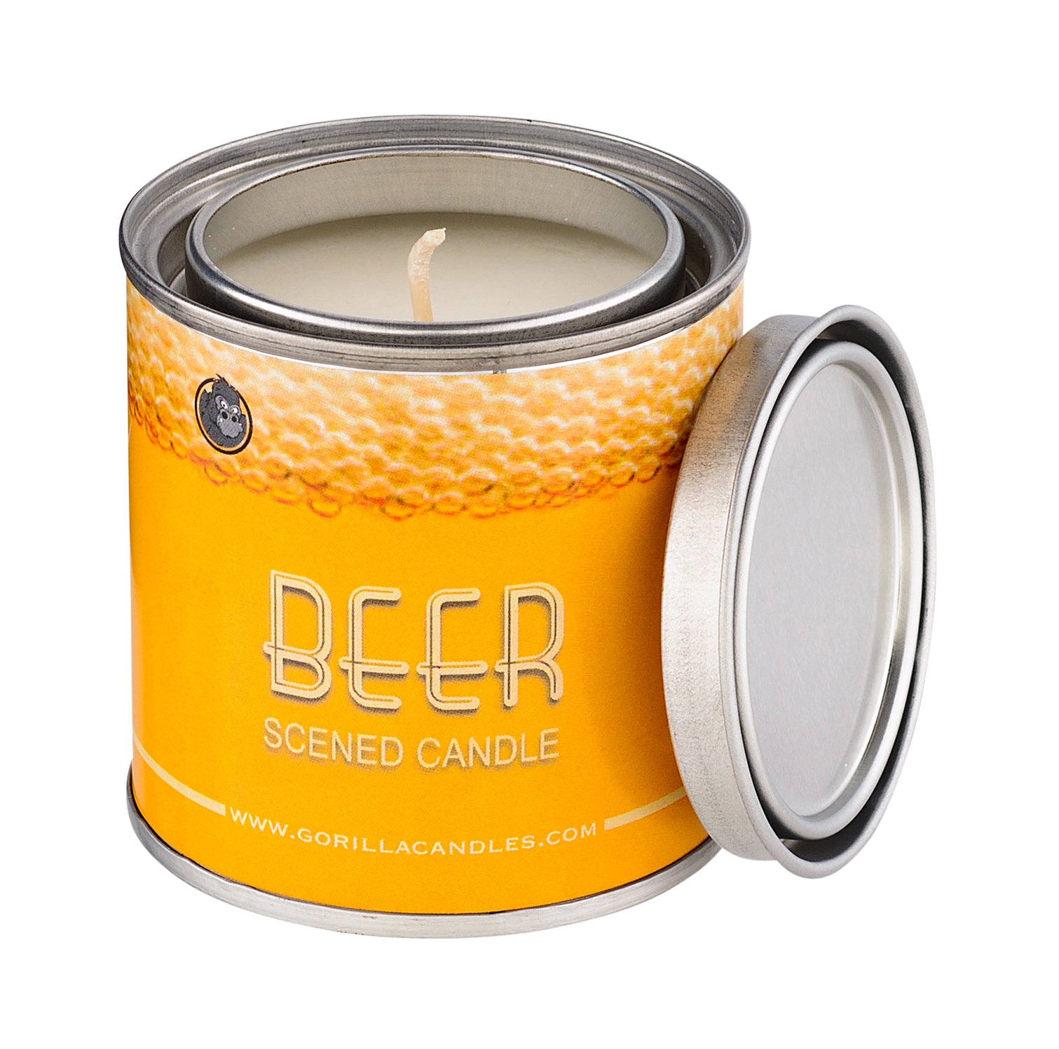 Gorilla Candles Beer Scented Candle