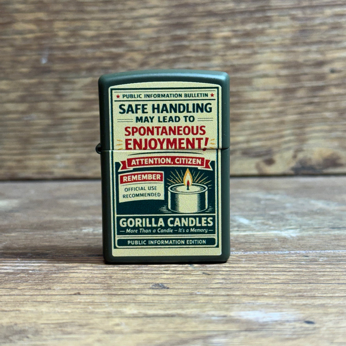 Zippo - Gorilla Candles v3