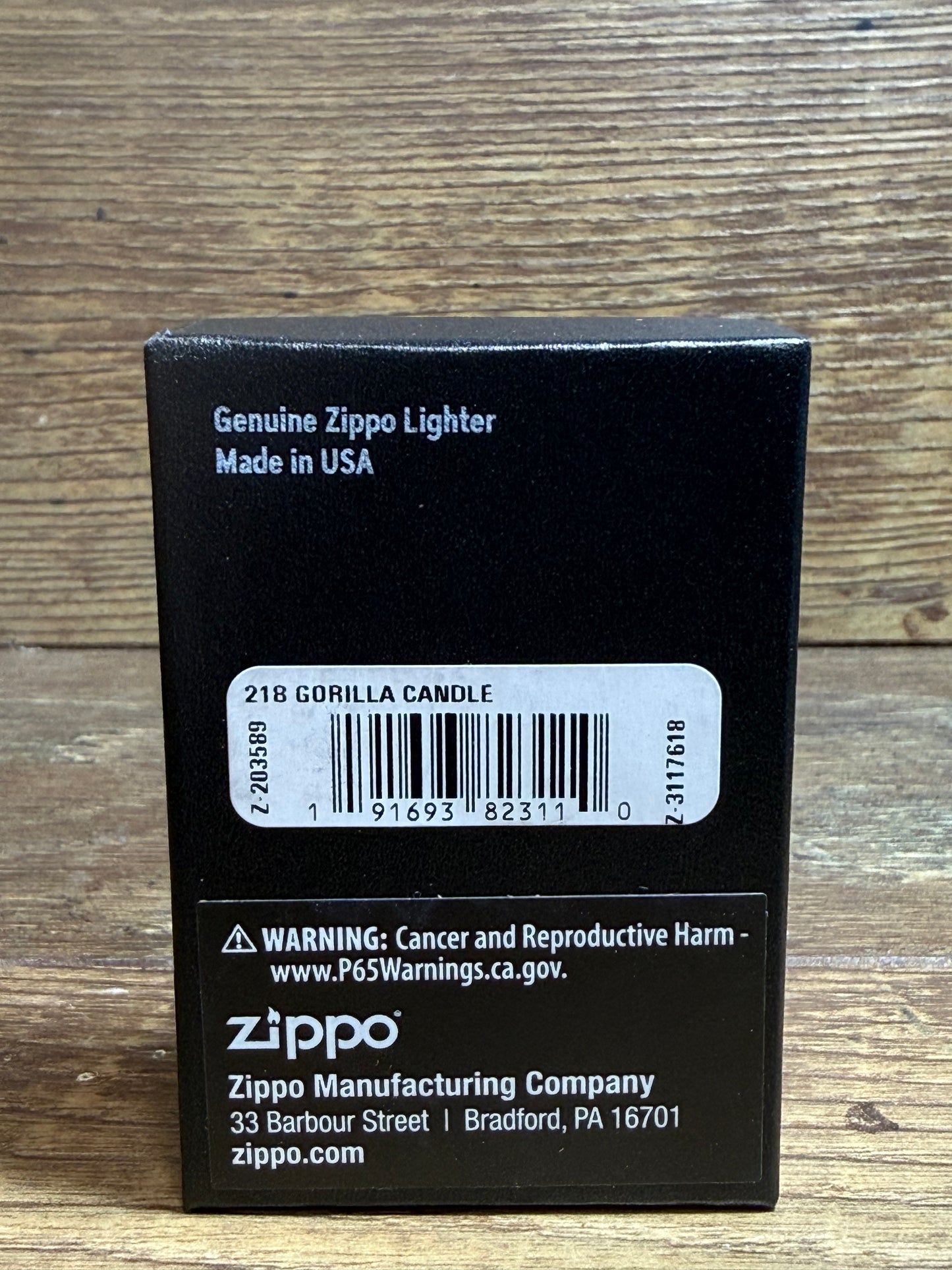 Zippo - Gorilla Candles v1
