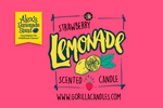 Alex's Lemonade Stand - Strawberry Lemonade Candle for a Cause.