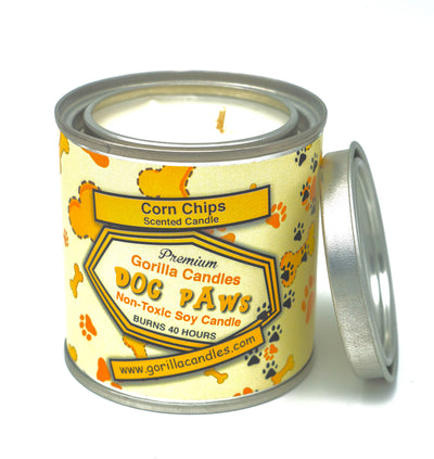 Dog Paws -  Corn Chips Scented Candle