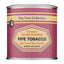 Close up of Pipe Tobacco candle label